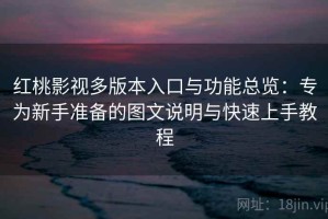 红桃影视多版本入口与功能总览：专为新手准备的图文说明与快速上手教程