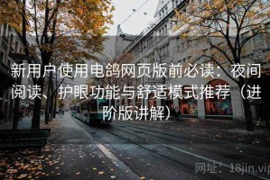 新用户使用电鸽网页版前必读：夜间阅读、护眼功能与舒适模式推荐（进阶版讲解）