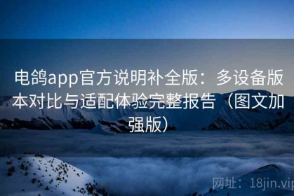 电鸽app官方说明补全版：多设备版本对比与适配体验完整报告（图文加强版）