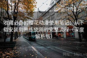 收藏必备的樱花动漫使用笔记：从下载安装到熟练使用的完整流程（深度解析版）