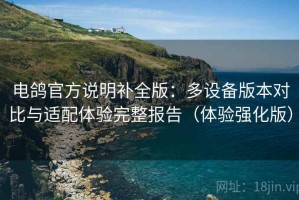 电鸽官方说明补全版：多设备版本对比与适配体验完整报告（体验强化版）