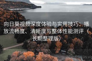 向日葵视频深度体验与实用技巧：播放流畅度、清晰度与整体性能测评（长期整理版）
