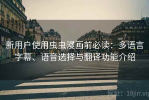 新用户使用虫虫漫画前必读：多语言字幕、语音选择与翻译功能介绍
