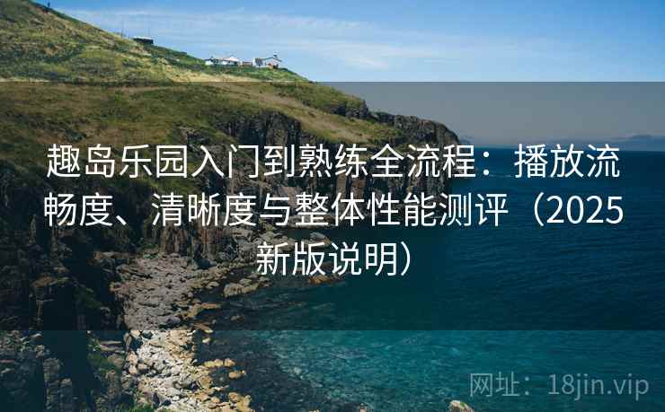趣岛乐园入门到熟练全流程：播放流畅度、清晰度与整体性能测评（2025新版说明）