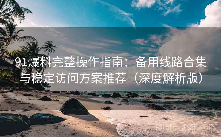 91爆料完整操作指南：备用线路合集与稳定访问方案推荐（深度解析版）